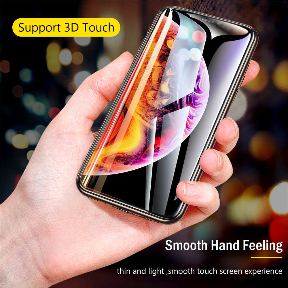 Bakeey-Upgrade-25D-Curved-Edge-Silk-Tempered-Glass-Screen-Protector-For-iPhone-XXSXRXS-Max-1453980-2